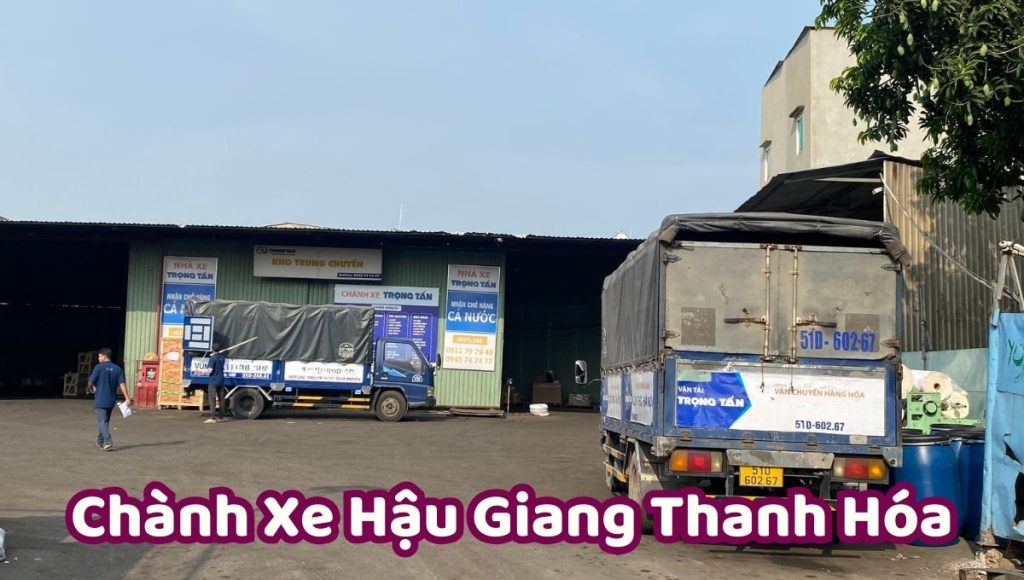 chành xe Hậu Giang Thanh Hóa