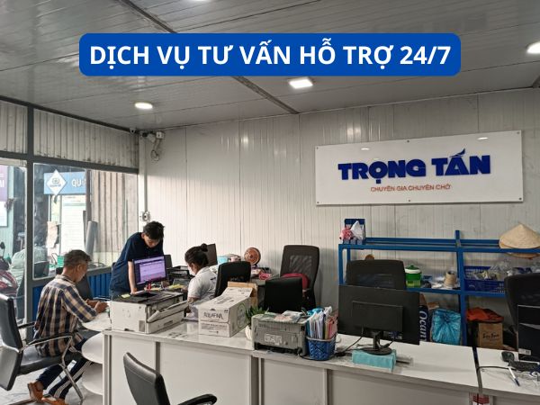 Chành xe tư vấn 24/7