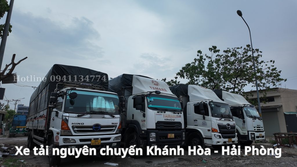 Thuê xe tải nguyên chuyến giá tốt đi Hải Phòng