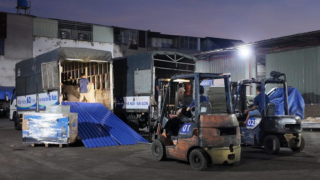 Vận chuyển hàng ghép Vĩnh Long đi Quảng Ninh