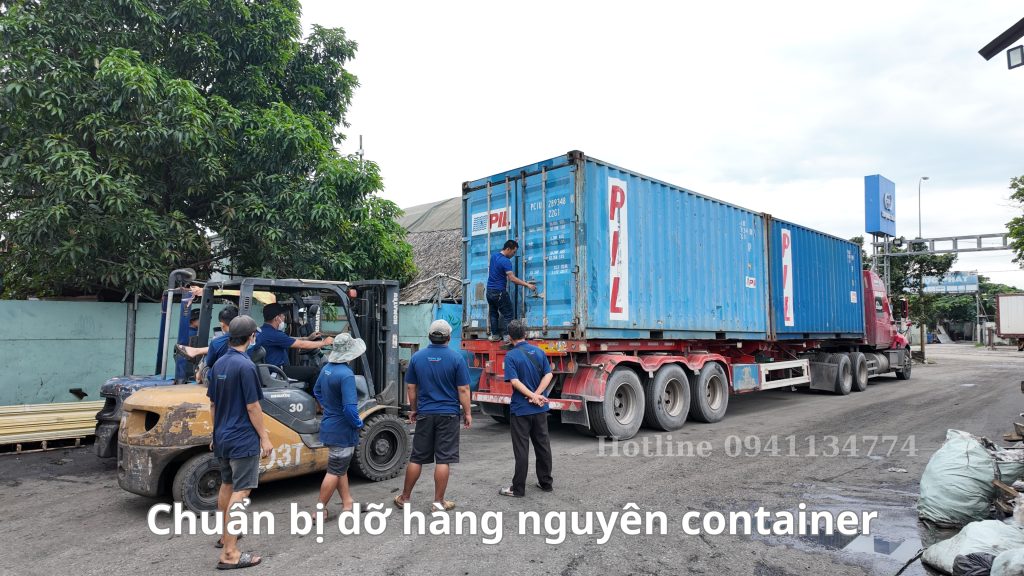 Vận chuyển hàng nguyên chuyến container