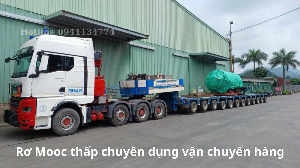 Xe Rơ Moóc chở hàng chuyên dụng