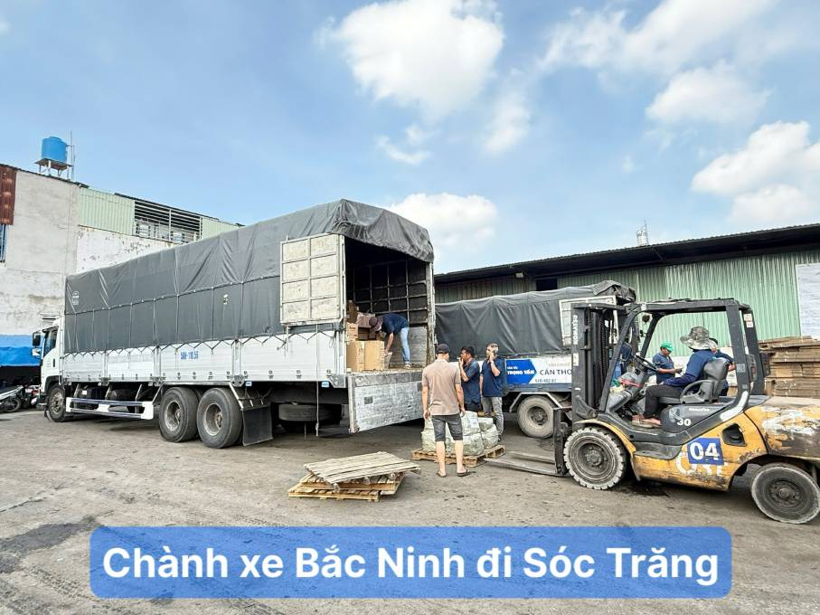 Chành xe Bắc Ninh đi Sóc Trăng 