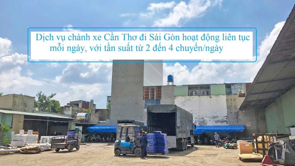 Chành xe Cần Thơ đi Sài Gòn