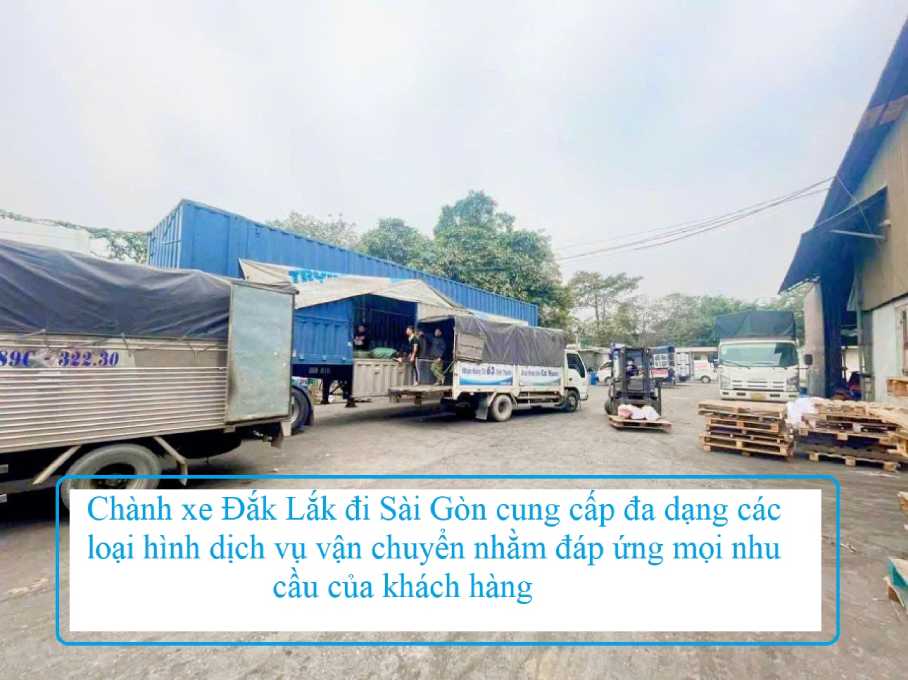 Chành xe Đắk Lắk đi Sài Gòn