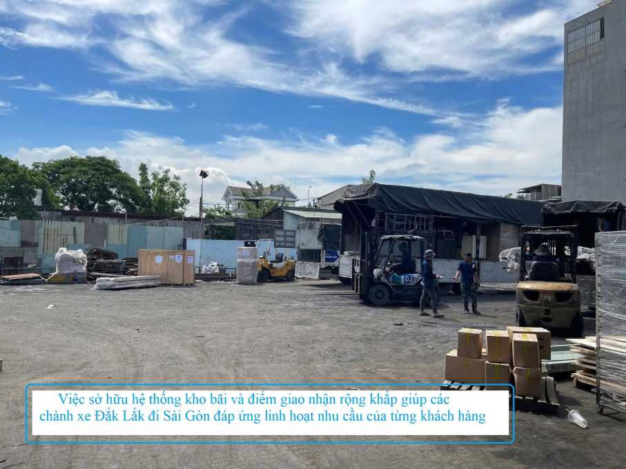 Chành xe Đắk Lắk đi Sài Gòn
