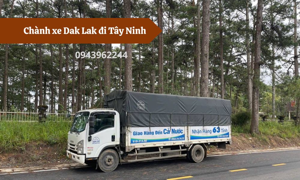Chành xe dak lak đi Tây Ninh