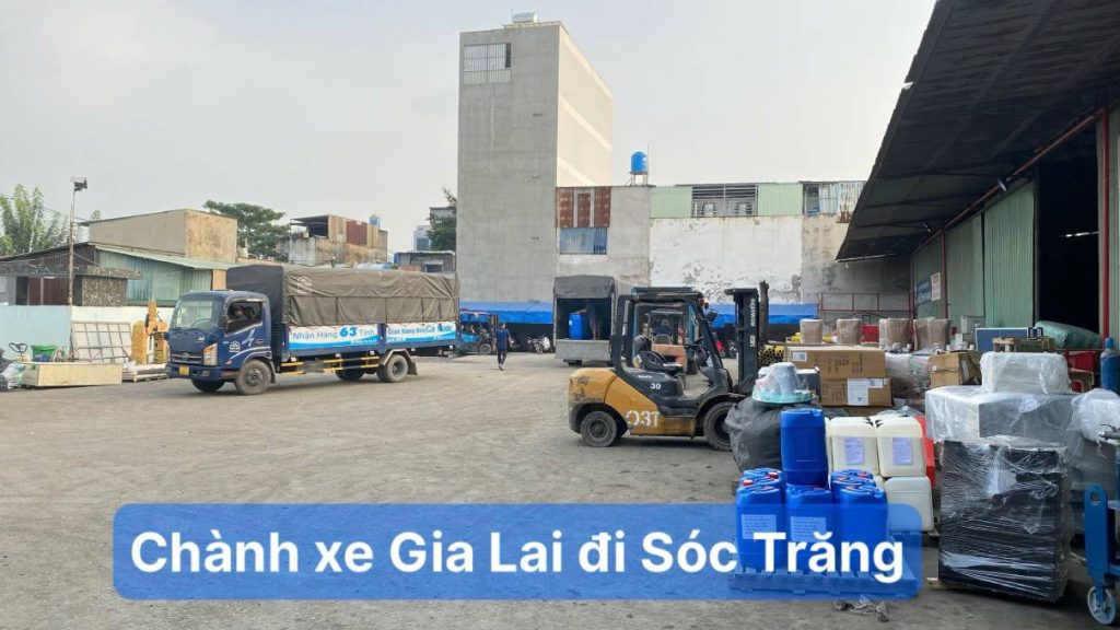 Chành xe Gia Lai đi Sóc Trăng