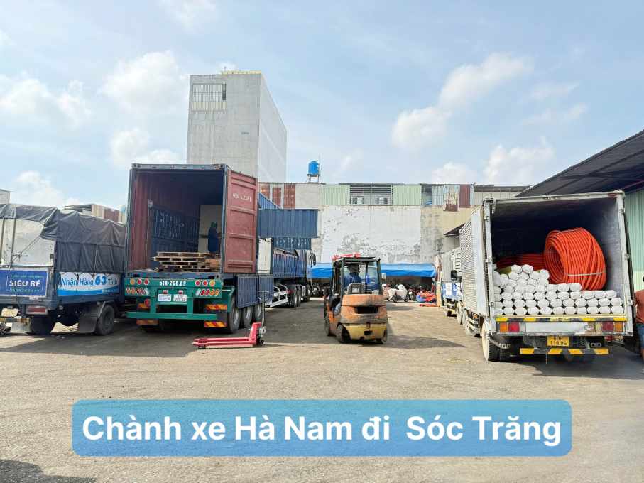 Chành xe Hà Nam đi Sóc Trăng