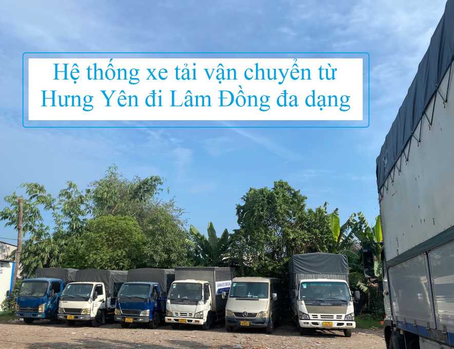 Chành xe Hưng Yên đi Lâm Đồng
