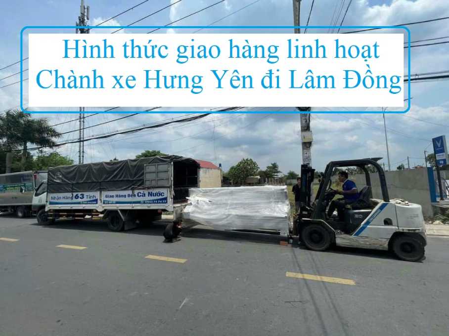 Chành xe Hưng Yên đi Lâm Đồng