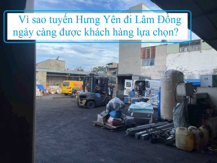 Chành xe Hưng Yên đi Lâm Đồng