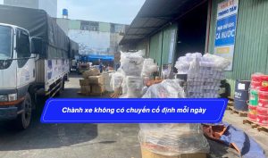 Chành xe không có chuyến cố định mỗi ngày