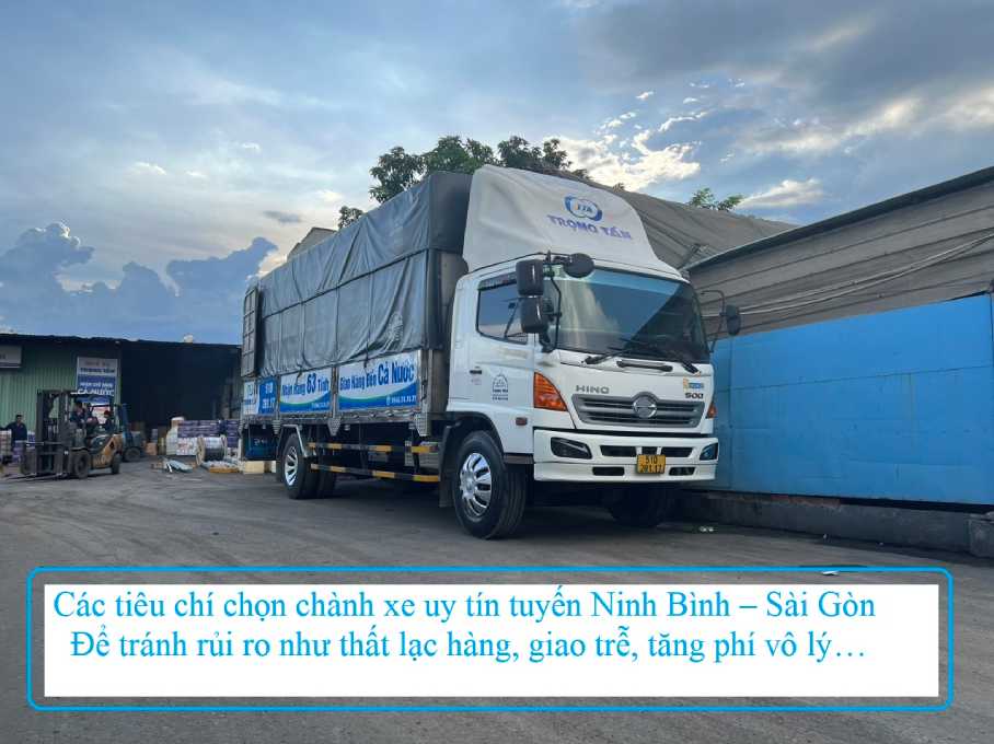 Chành xe Ninh Bình đi Sài Gòn