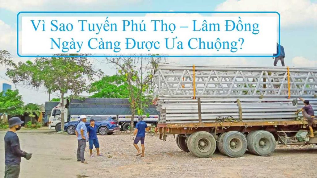 Chành Xe Phú Thọ Đi Lâm Đồng