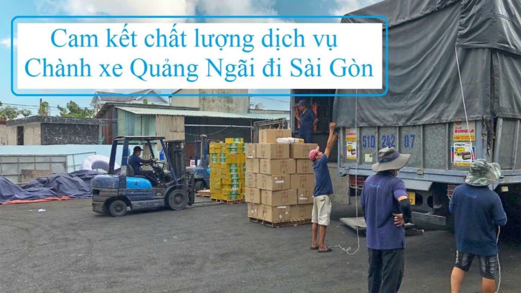 Chành xe Quảng Ngãi đi Sài Gòn