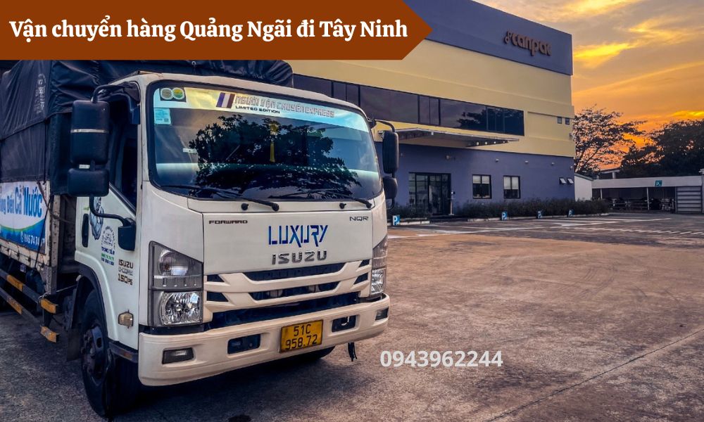Chành xe Quảng Ngãi đi Tây Ninh