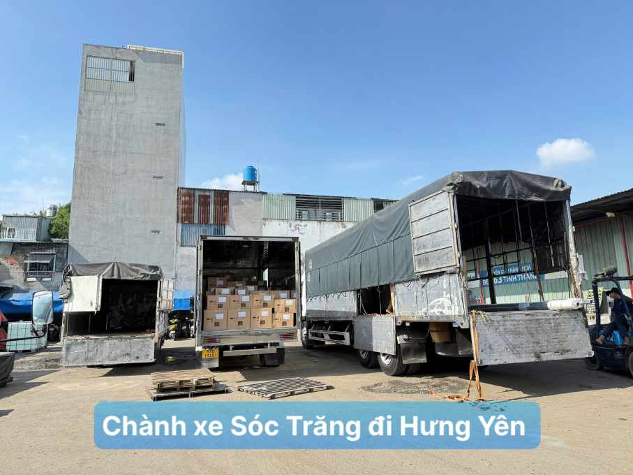 Chành xe Sóc Trăng đi Hưng yên 