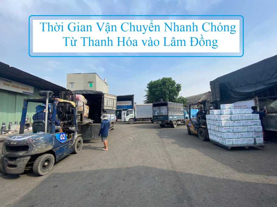 Chành xe Thanh Hóa đi Lâm Đồng