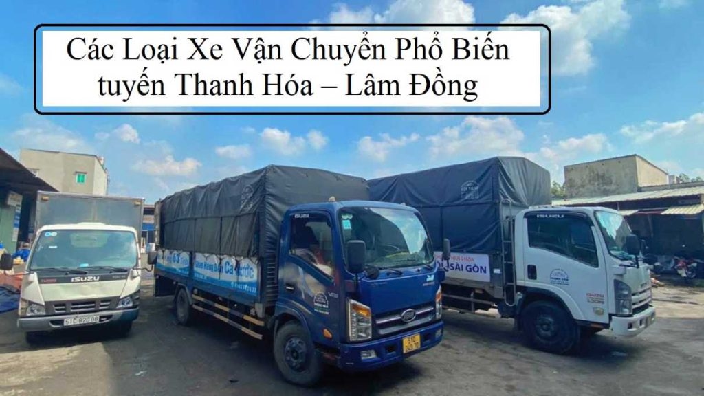 Chành xe Thanh Hóa đi Lâm Đồng