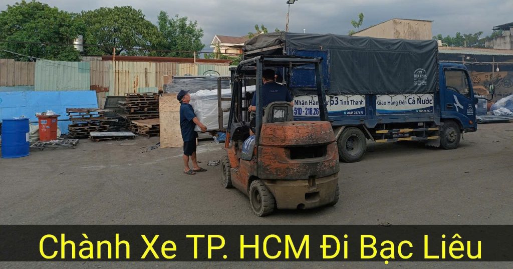 Chành Xe TP. HCM Đi Bạc Liêu