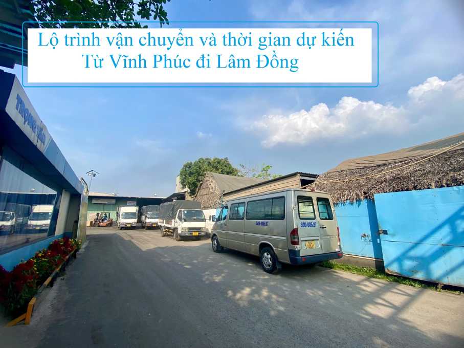 Chành xe Vĩnh Phúc đi Lâm Đồng