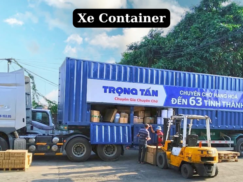 xe container chở hàng tù vĩnh long đi vĩnh phúc