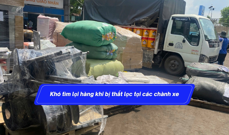 Khó tìm lại hàng khi bị thất lạc