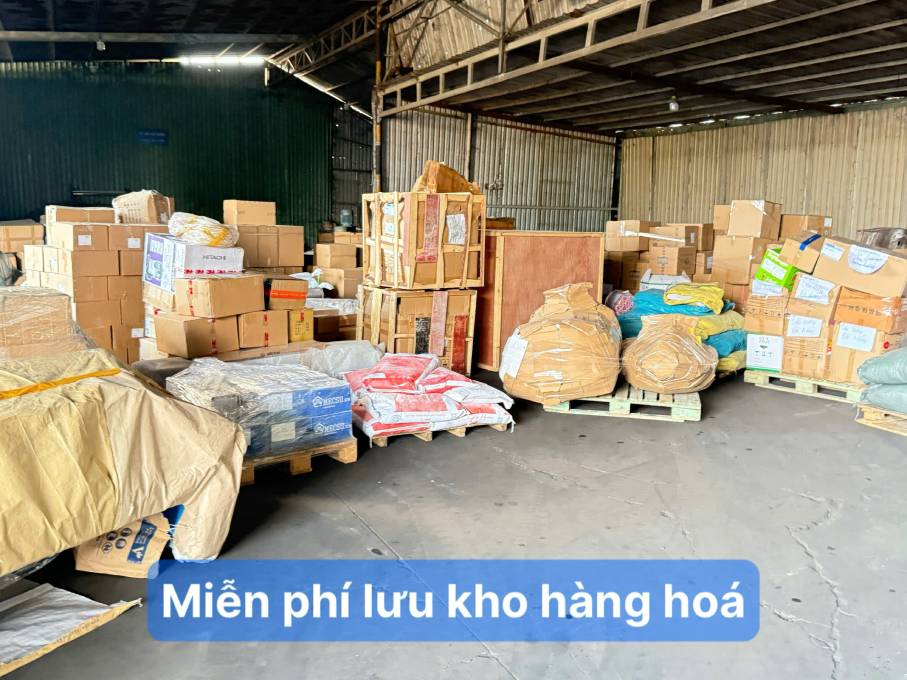 Miễn phí lưu kho hàng hóa 