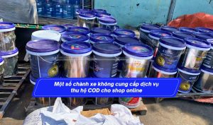 Một số chành xe không cung cấp dịch vụ thu hộ COD cho shop online