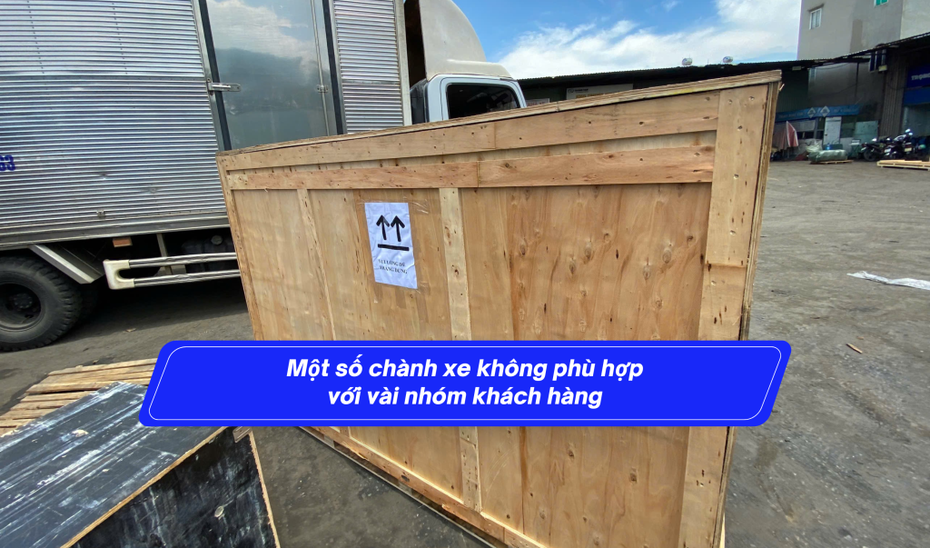 Một số chành xe không phù hợp với vài nhóm khách hàng
