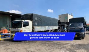 Một số chành xe thiếu bảng giá chuẩn gây khó cho khách so sánh