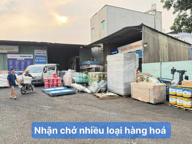 Nhận chở nhiều loại Hàng Hóa