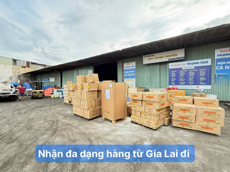 Nhận đa dạng hàng từ Gia lai đi