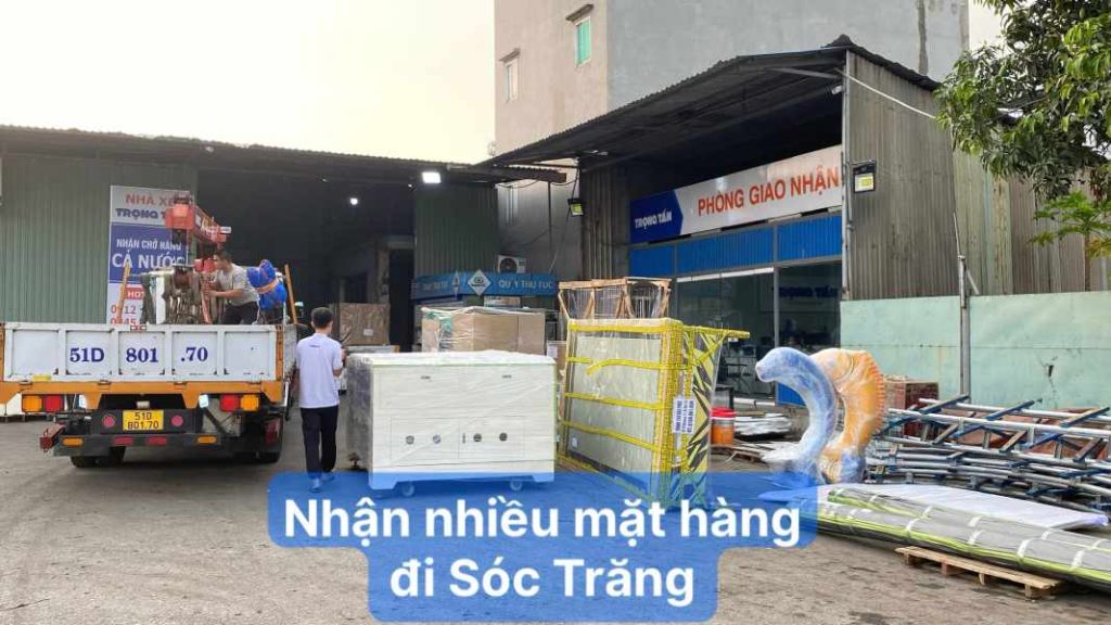 Nhận nhiều mặt hàng đi Sóc Trăng