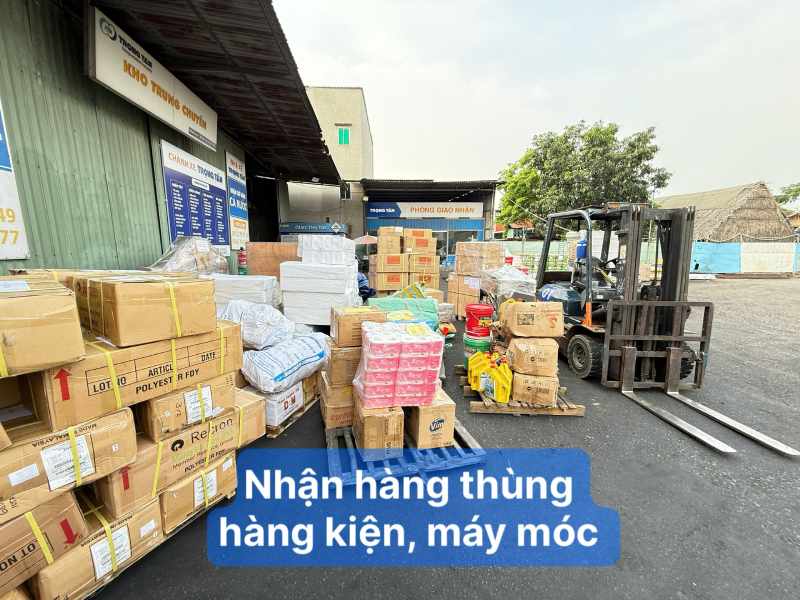 Nhận nhiều mặt hàng, kiện thùng