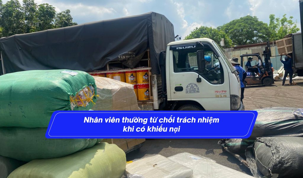 Nhân viên thường từ chối trách nhiệm khi có khiếu nại