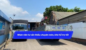 Nhân viên tư vấn thiếu chuyên môn