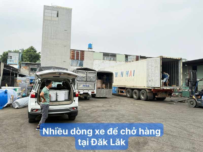 Nhiều dòng xe để chở hàng tại Đăk Lăk