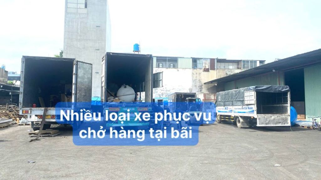 Nhiều loại xe Phục vụ tại chành
