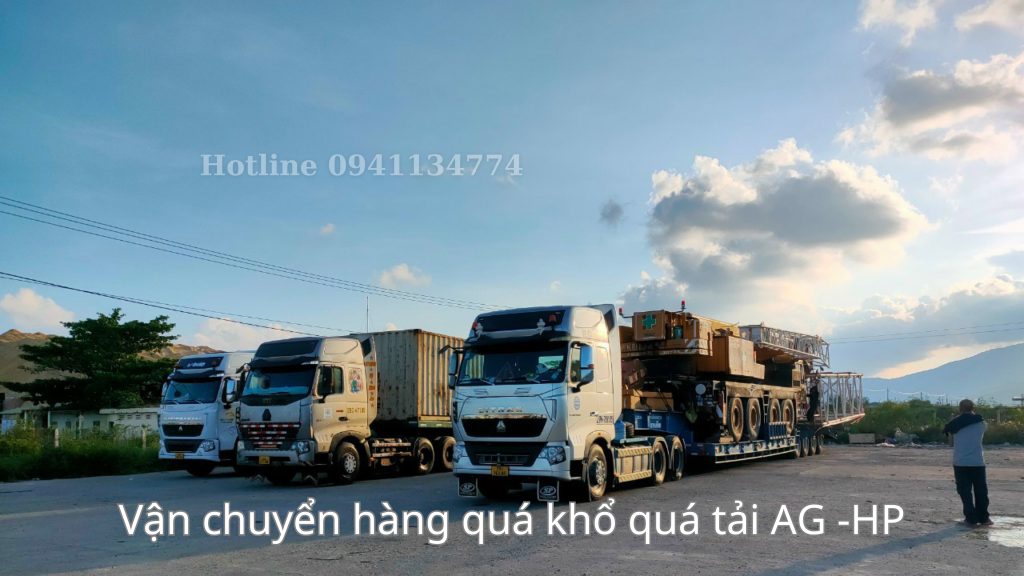 vận chuyển hàng quá khổ, quá tải An Giang - Hải Phòng