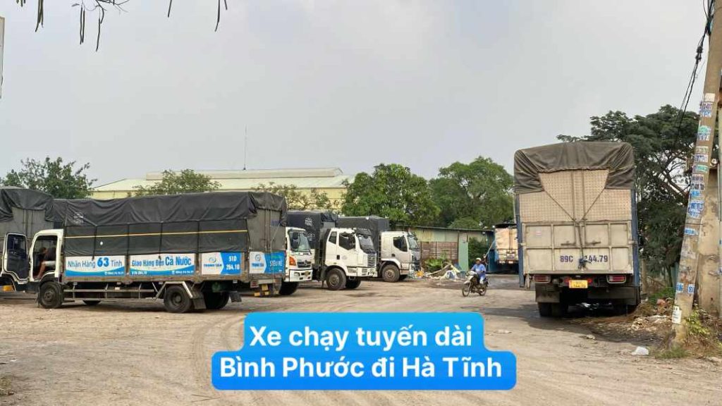 Xe chạy đường dài Bình Phước Hà Tĩnh