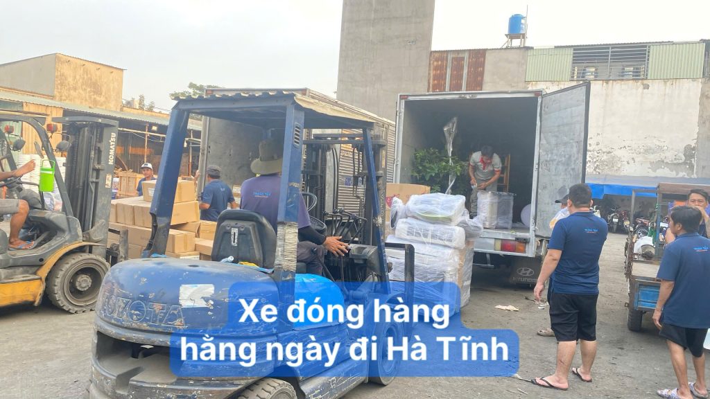 xe đóng hàng hằng ngày đi Hà Tĩnh