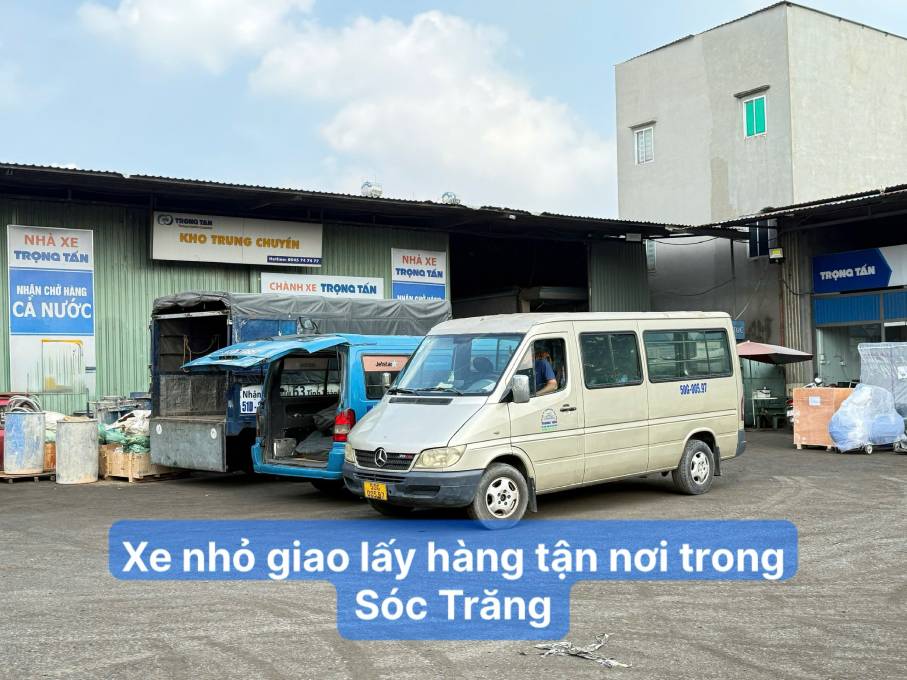 Xe nhỏ lấy giao tận nơi tại Sóc Trăng