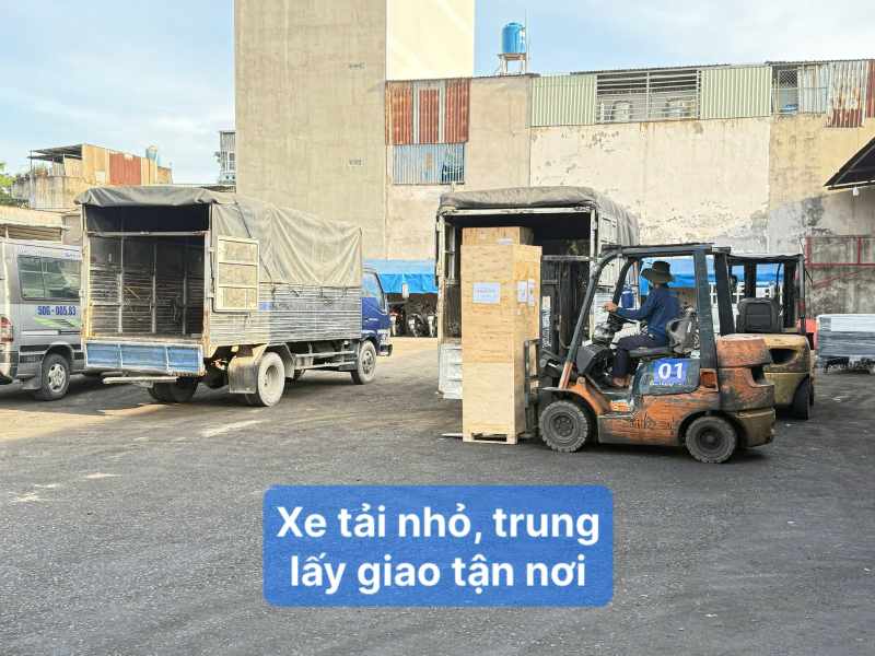 Xe tải nhỏ trung lấy giao tận nơi