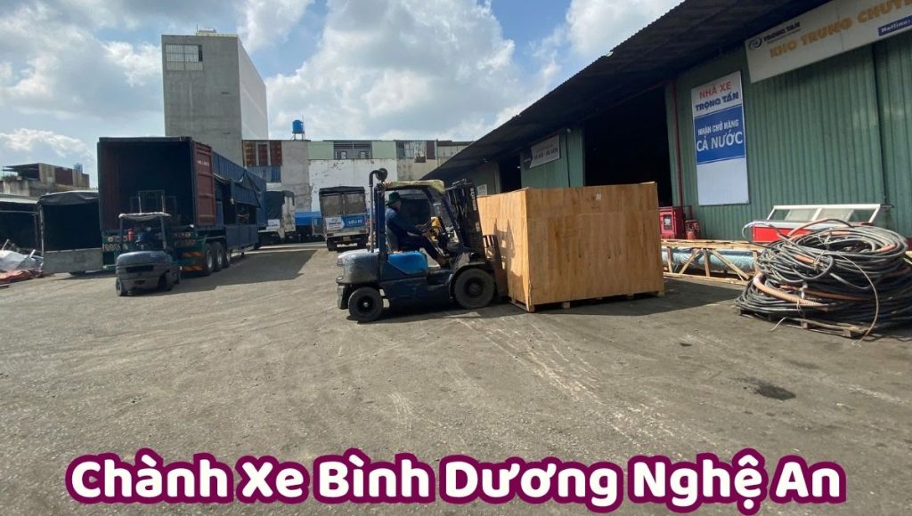 chành xe Bình Dương Nghệ An