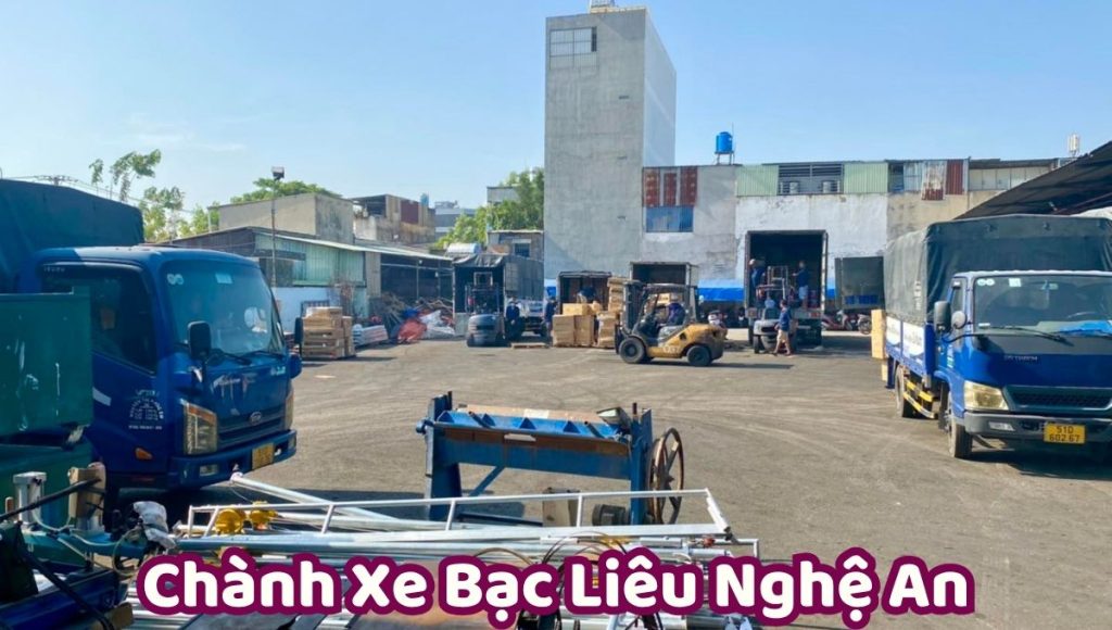 Chành xe Bạc Liêu Nghệ An