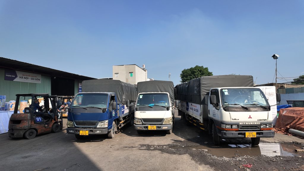 Các loại xe tải chở hàng từ Long An đi Hải An