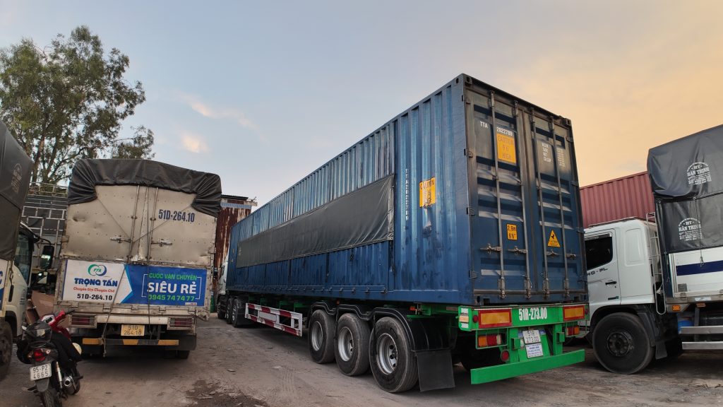 Các loại xe tải sử dụng trong vận chuyển hàng Ninh Thuận – Hải Phòng