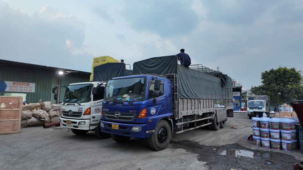 Các loại xe vận chuyển hàng từ Bạc Liêu đi Hải Phòng
